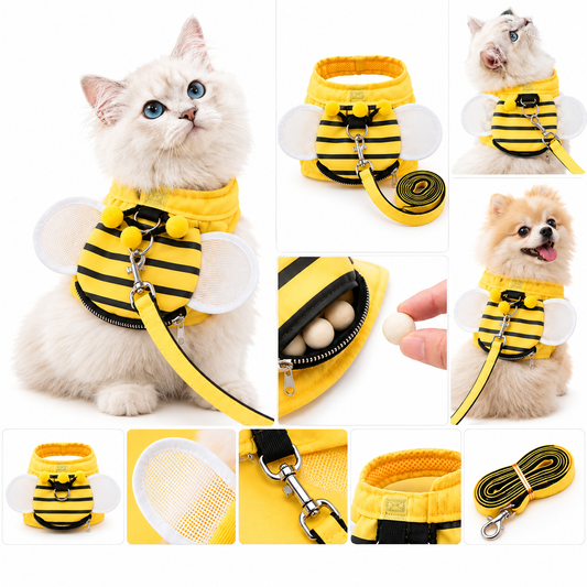 Bee Harness & Leash Set