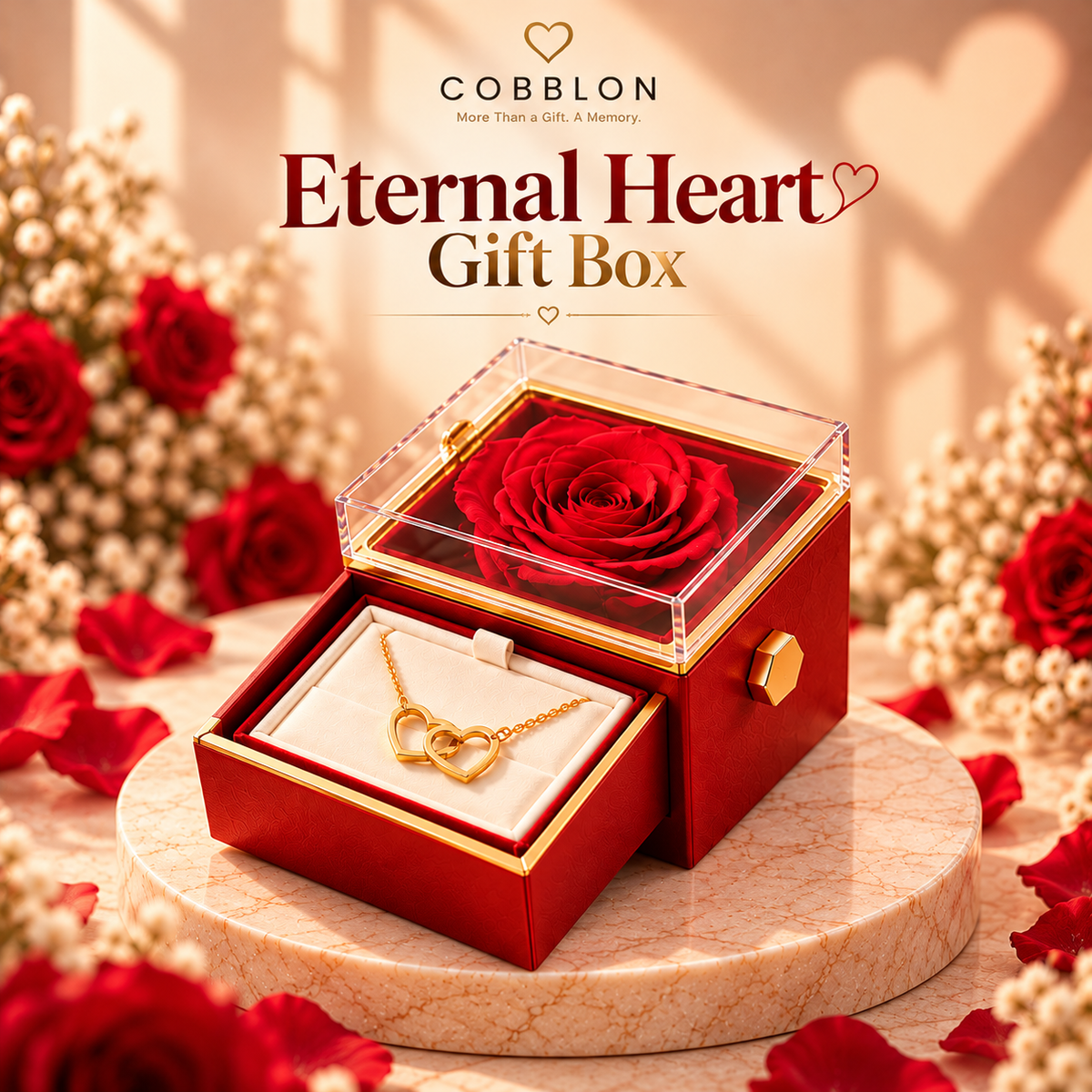 Eternal Love-Personalized Necklace Gift Set